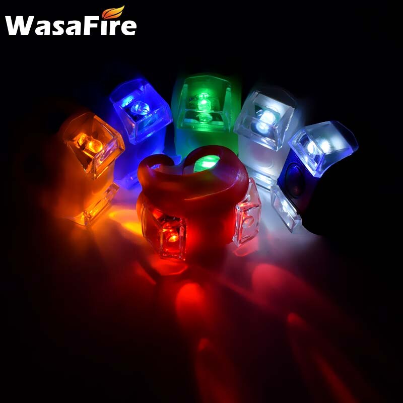Mini silikone led cykellys styr hjul cykel for baglygte mtb baglygter nat advarsel pandelampe cykel baglygte