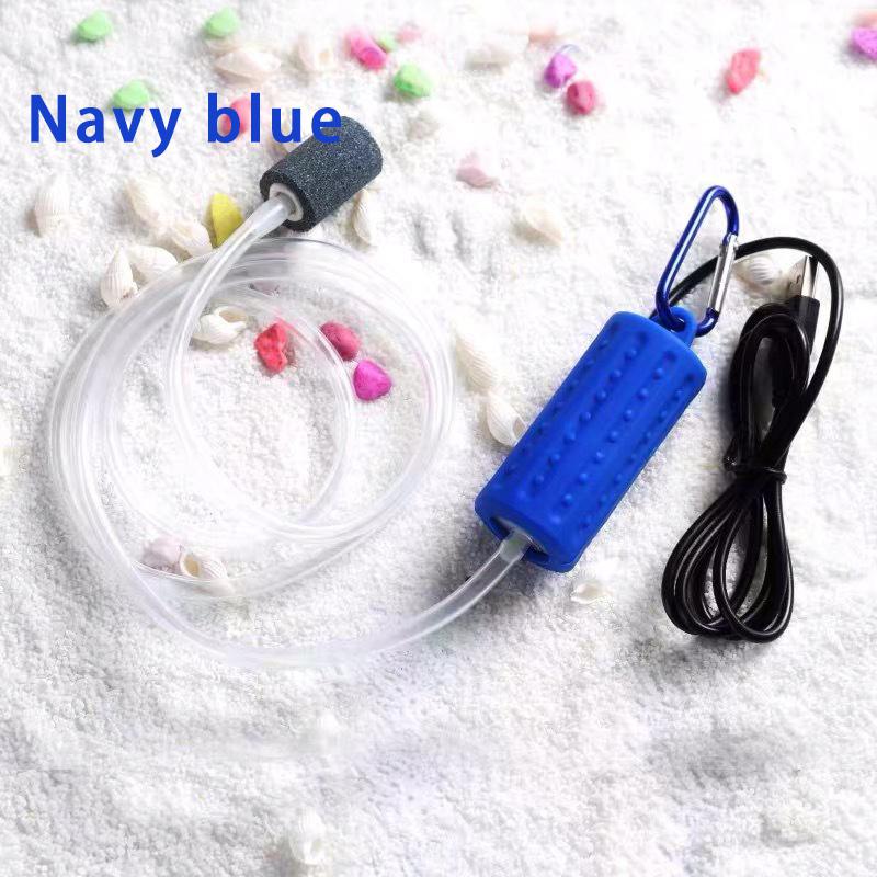 QeeHeng USB Aquarium Mini Luchtpomp Ultrastille aquarium Zuurstofpomp Kleine aquarium Zuurstofgenerator met Luchtsteen en Siliconen buis QeeHeng USB Aquarium Mini Luchtpomp Ultrastille aquarium Zuurstofpomp Kleine aquarium Zuurstofgenerator met Luchtsteen en Siliconen buis