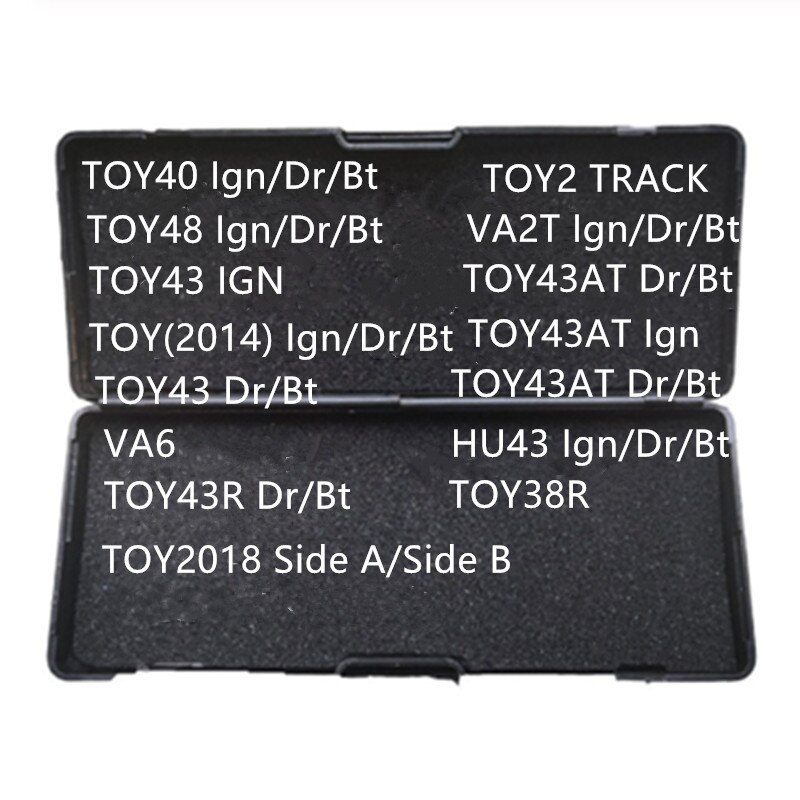 HOUSE LOCK Lishi 2 in 1 SS001 pro SS002 pro SS002 SS001 Decoder for civil locks Hand Tool Locksmith