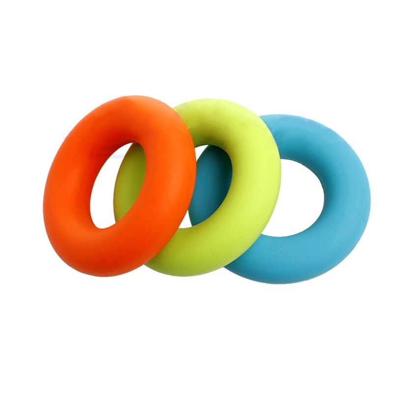 1Pcs 7cm Diameter Strength Hand Grip Ring Muscle Power Training Rubber Ring Exerciser Gym Expander Gripper Strength Finger Ring