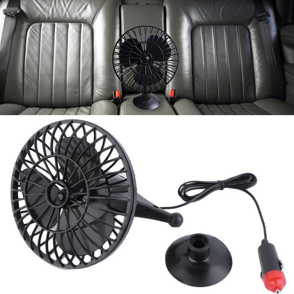 Auto Mini Ventilator Met Zuignap Ventilador Solar 12V Elektrische Ventilator Koeling Apparaat Auto Accessoires 4 Inch Aire Acondicionado solar