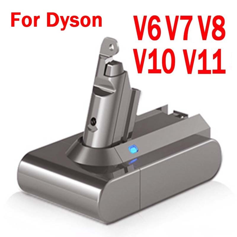 Vacuum Cleaner Battery for Dyson V6 V7 V8 V10 11 Series SV07 SV09 SV10 SV12 DC62 Absolute Fluffy Animal Pro Rechargeable Bateria