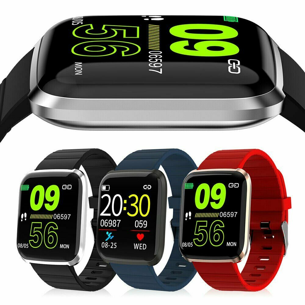 116 Pro Kleur Screen Smart Horloge Mannen Multi Sport Modi Hartslagmeter Bloeddruk Bloed Zuurstof Smartwatch Vrouwen Mannen