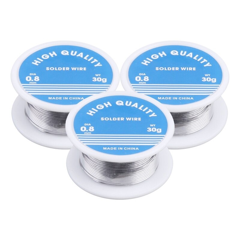 Lead Free Solder Wire Rosin Core Solder Wire Stainless Steel 30g Low Temperature for Electrical Soldering