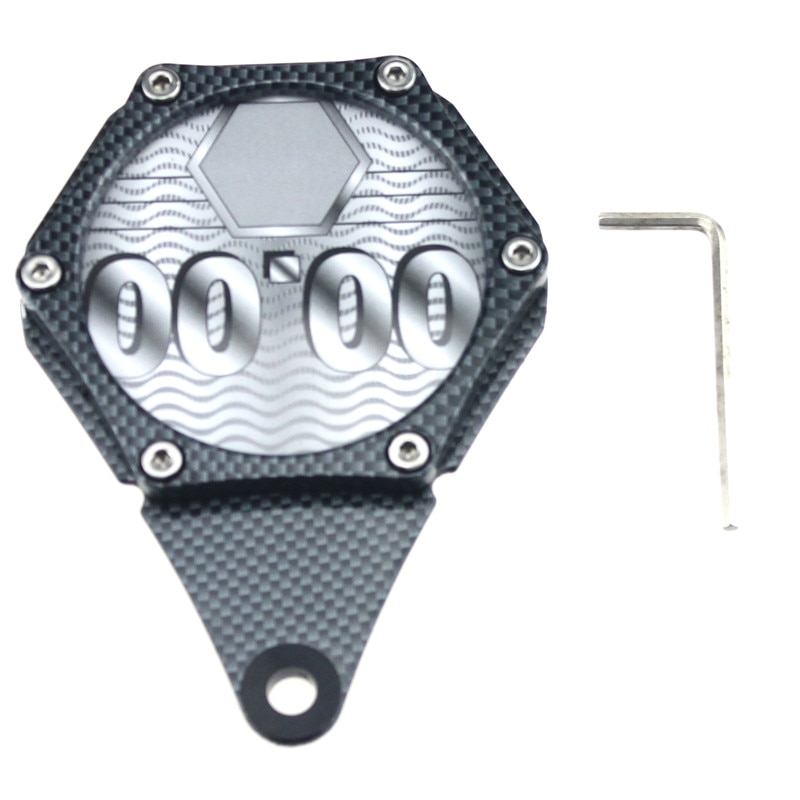 Motorcycle Motorbike Metal Alloy Tax Disc Permit Holder Waterproof Seal Motorcycle Metal Alloy Tax Disc Permit Holder
