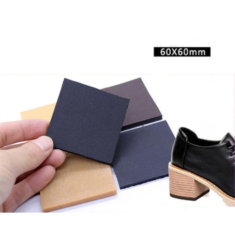 Protector de tacón de suela antideslizante para mujer, almohadillas adhesivas, reparación de zapatos, Sandalia de tacón alto, suela de goma, cuidado de zapatos