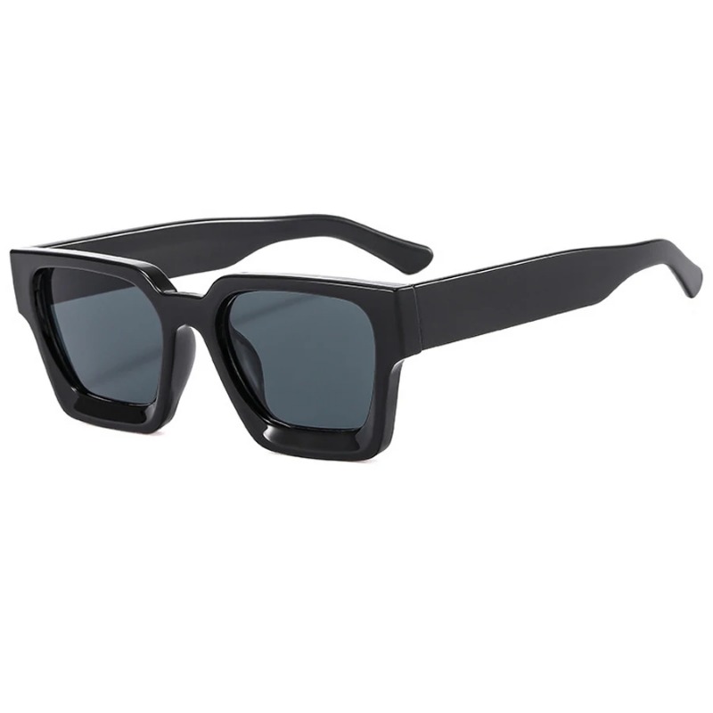 Vintage små firkantede solbriller mænd kvinder retro mærke grønne solbriller unisex i populære solbriller  uv400