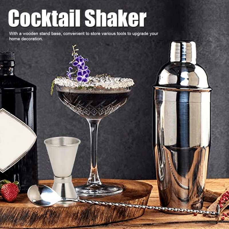 10 Stks/set Rvs Cocktail Shakers Set Huishouden Bar Bar Barman Gereedschap Kit