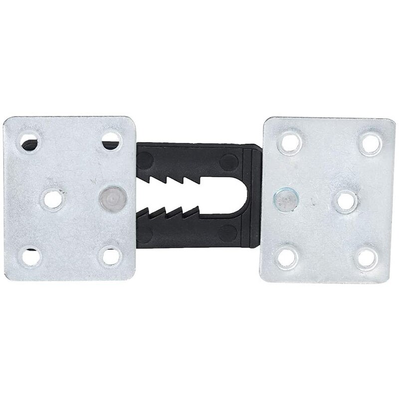 Sectionele Bank Connector, 4 Stuks Metalen Sofa Gezamenlijke Snap Alligator Stijl Sectionele Bank Connector