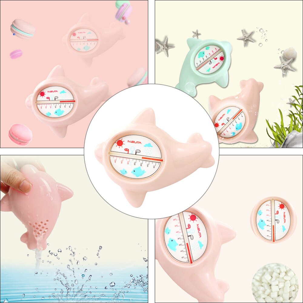 2pcs Durable Cute Novel Water Thermometer Baby Toy Toy Thermometer Tub Thermometer