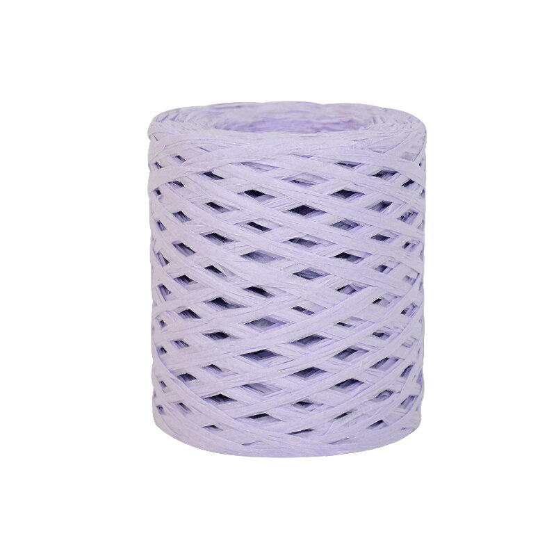 200m/Roll Hand-knitted Lafite Raffia Straw Paper Cord Ribbon For Wedding Birthday Party Packaging Box Craft Twine Belt Rope: B05