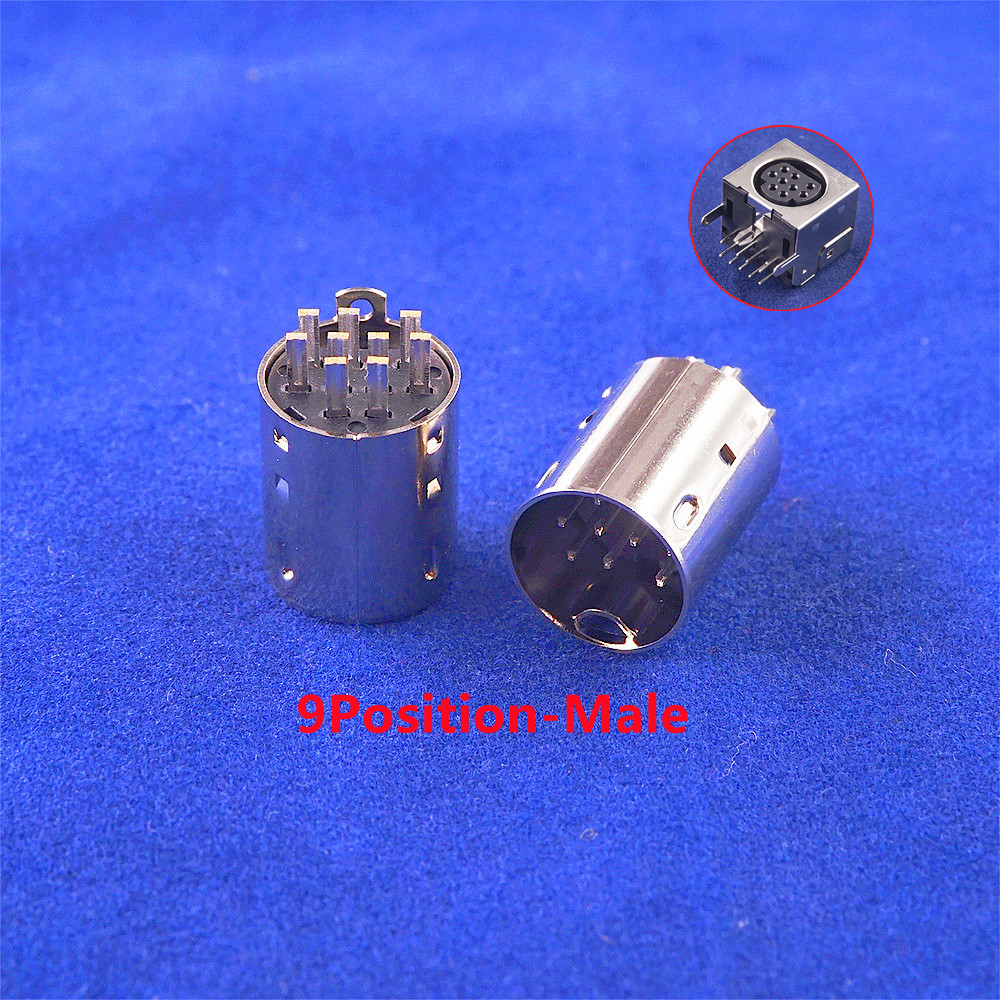 10 30 50 200 500 Pcs Din Plug Male Connector 3 4 5 6 7 8 9 10 Pin Wire Solder Injection Rating 1A 110V 2A 12V Mini Circular DIN: Orange / Under 5Pcs