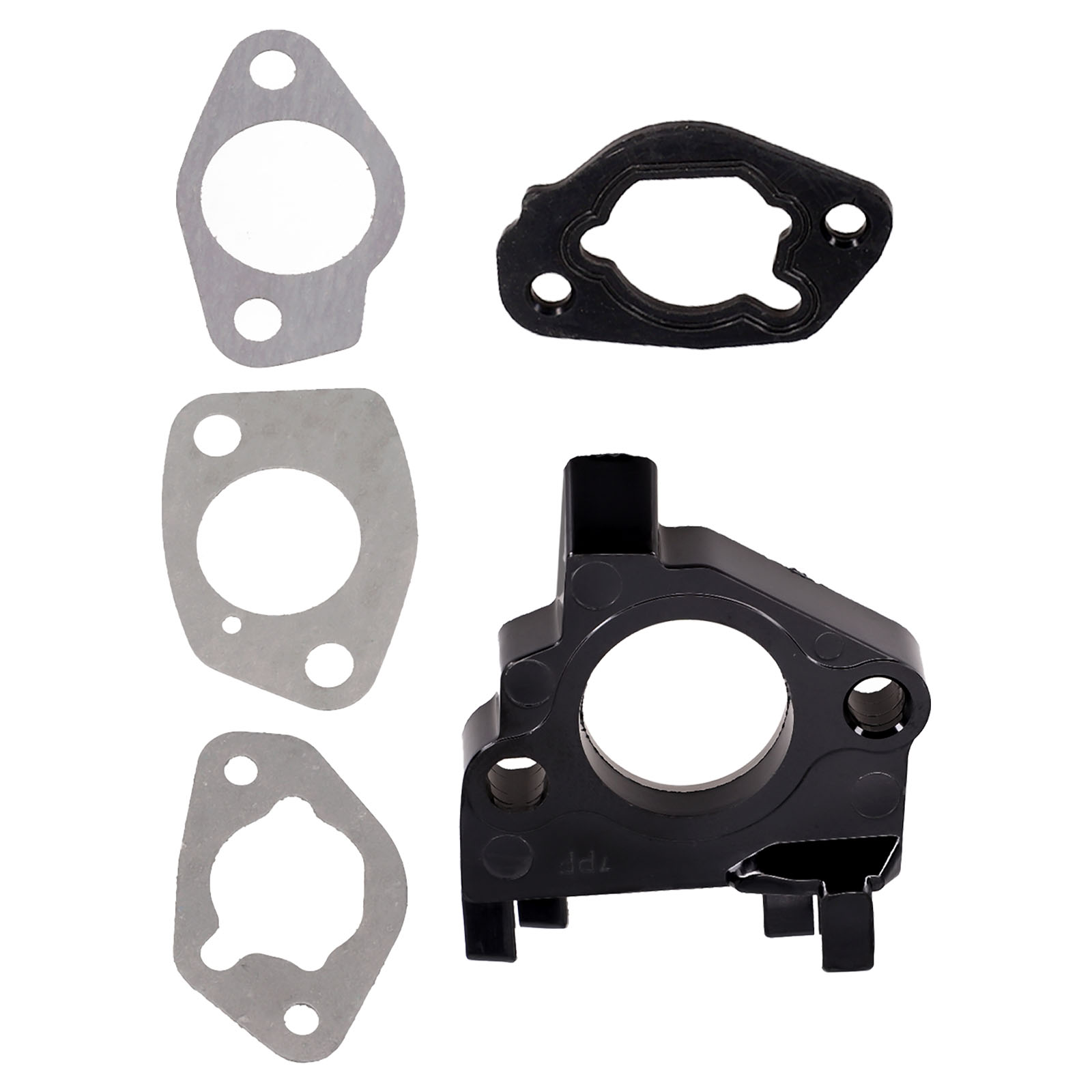 Carburateurpakkingenset met afstandsstuk voor  gx390 en 13hp  gx340 motoren 11hp complete set voor motoronderhoud.