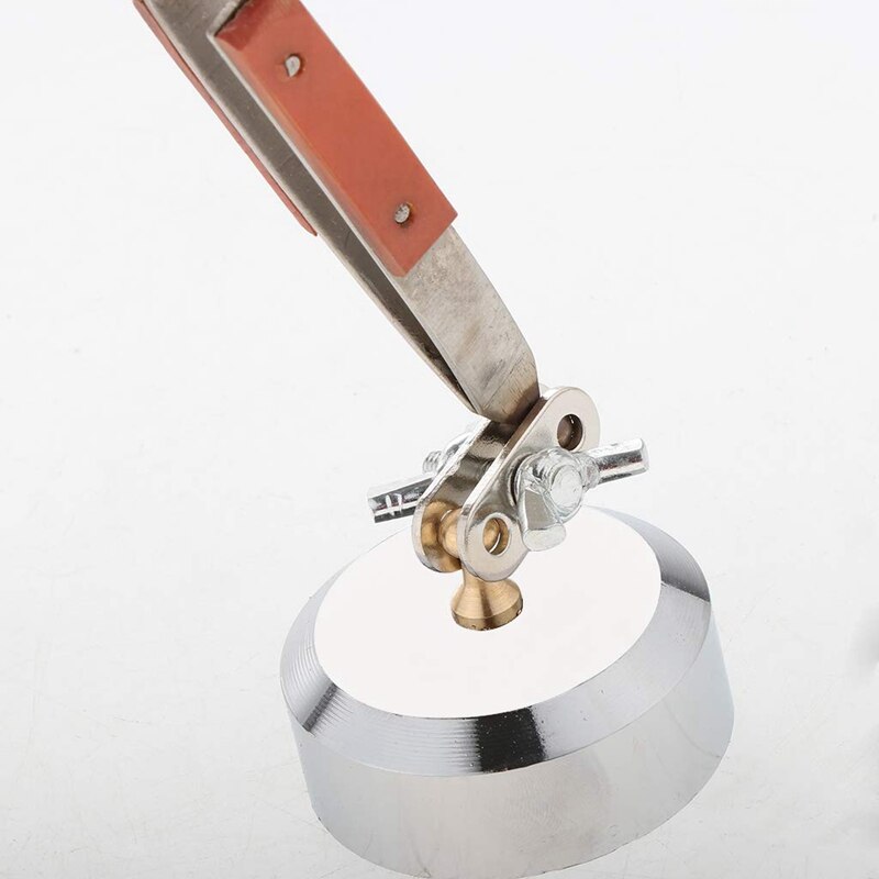 Tredje hånd lodde værktøj pincetnipper pincet flot holder med stærk krydslås til smykker, der frigør dine hænder