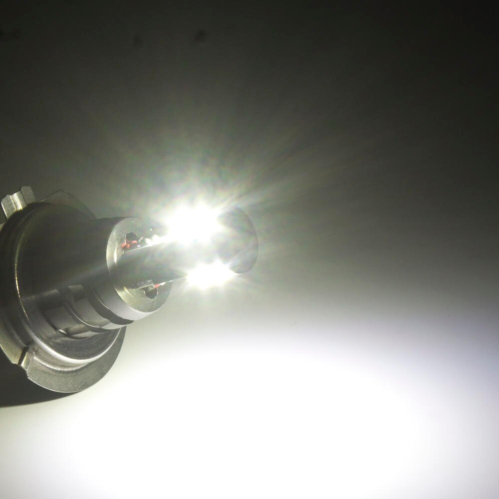 2 stücke H4 20W 4smd Auto LED 12v Scheinwerfer Nebel Treibende Lichter Weiß Licht Led-lampen Super Helle