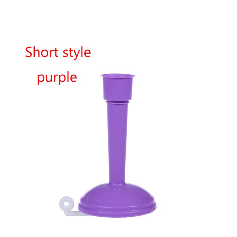 Water Saving Kitchen Faucet Sprayers Adjustable Tap Filter Nozzle Swivel Spout Faucet Kitchen Bathroom Accessories: short purple
