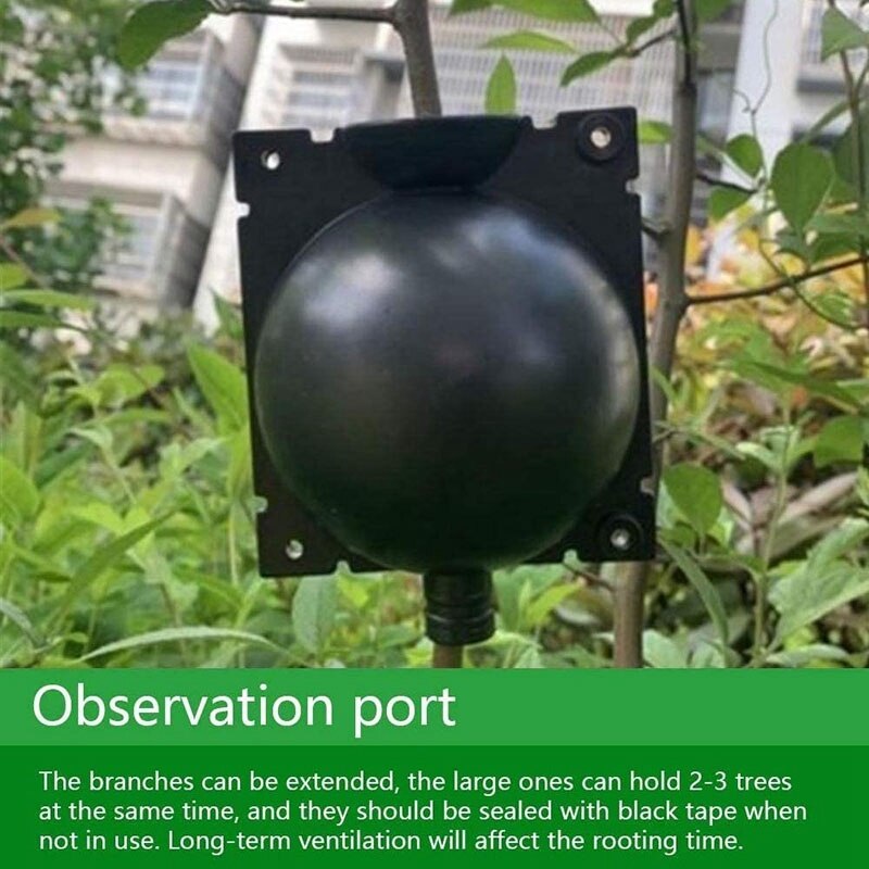 3Pcs Plant High-Pressure Propagation Box Garden Tree High-Altitude Compression Branch Propagation Bulb Rooting