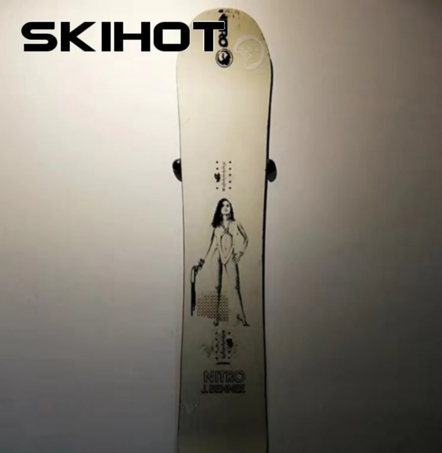 SKIHOT-étagère de ski simple ou double planche, accessoire mural pour ski