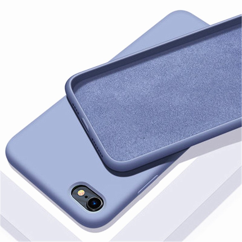 Para Apple iPhone 16e funda iPhone 16e SE4 SE 8 7 6 5 funda Fundas Shell Original silicona líquida suave TPU parachoques trasero iPhone 16e