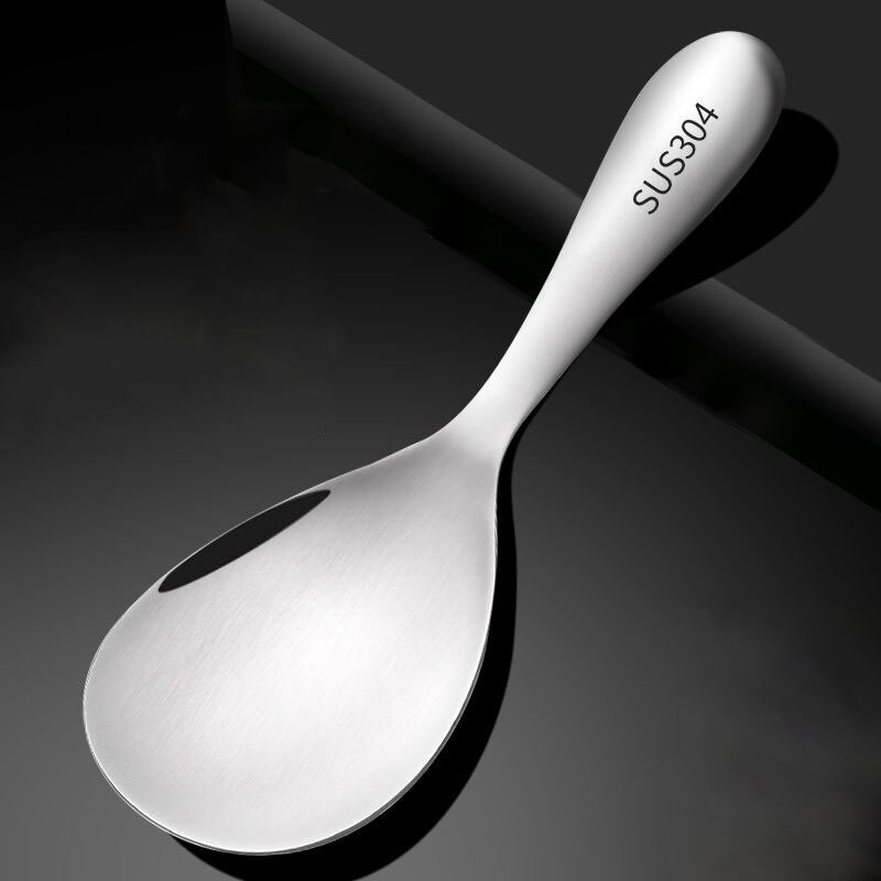 Rijst Opscheplepel Rvs Lange Steel Soep Pap Rijst Scoop Servies Lepel Servies Keuken Gereedschap Rijst Schop: Type 3