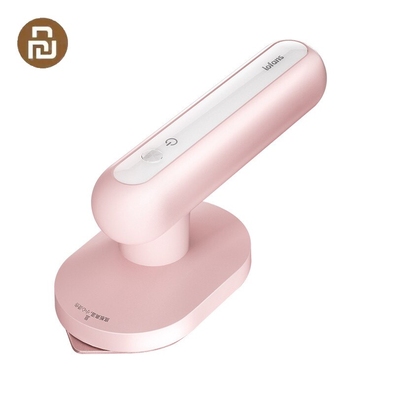 Lofans YD-017 Mini Wireless Steam Iron USB Recharging 90 Rotating Handle Smart Power Off Garment Steamer: Pink