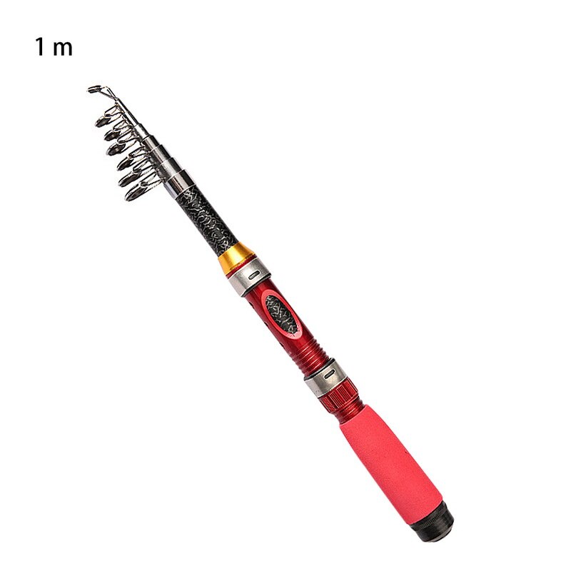 Zachte Staart Rock Draw Vlot Hengel Vissen Reel Karper Hengel Feeder Hard Telescopische Mini Hengel Houder zee Hengel: Black