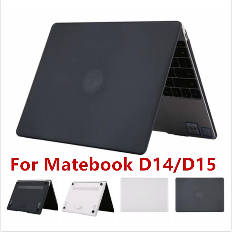 Funda para portátil Huawei Matebook D14 D15 , carcasa transparente mate dura para portátil Matebook D 14 D 15