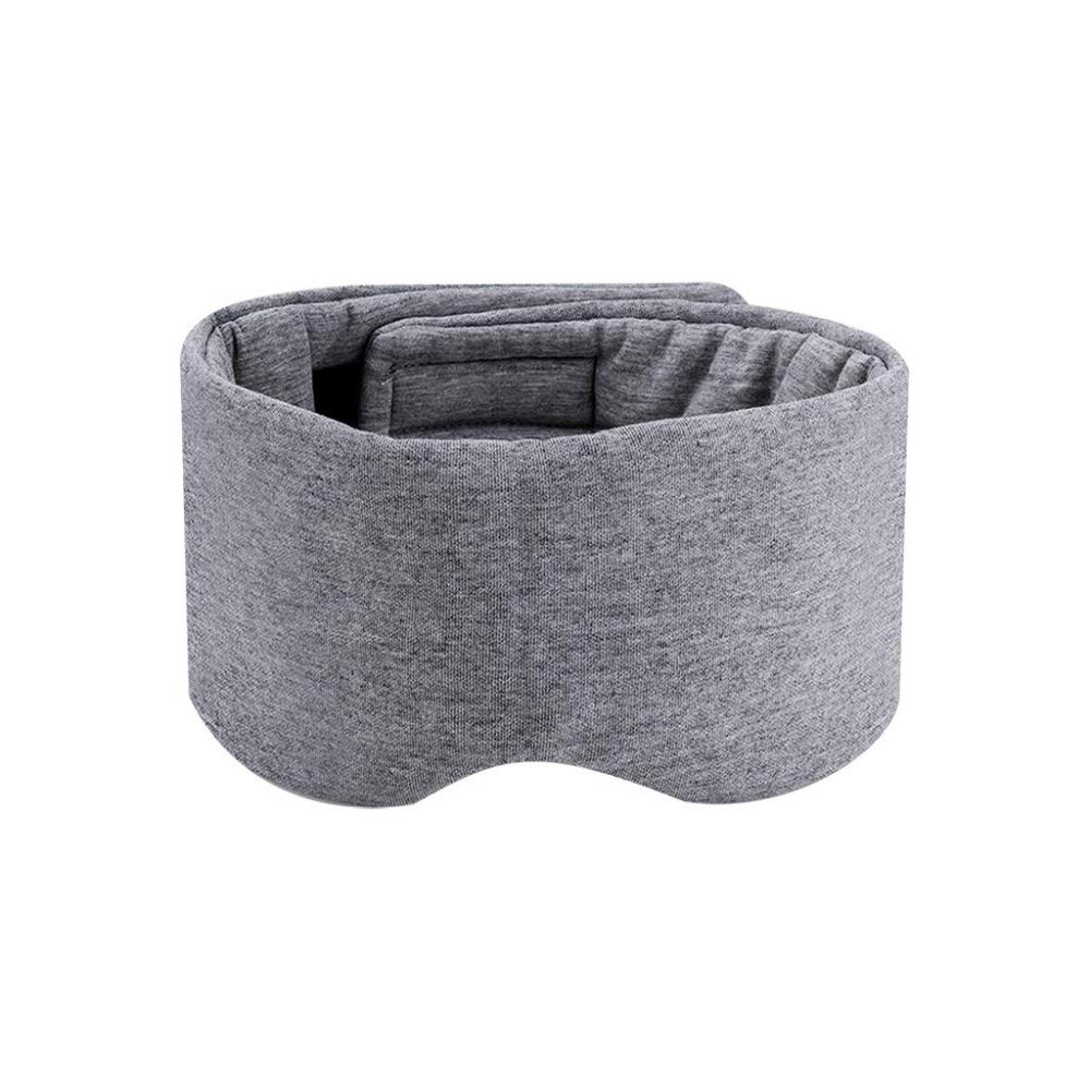 Is silke blød sovemaske til øjne rejser hvile øjenmasker bærbar skygge for bind for øjnene stort sovende øjenlåg afslapning øjenplaster