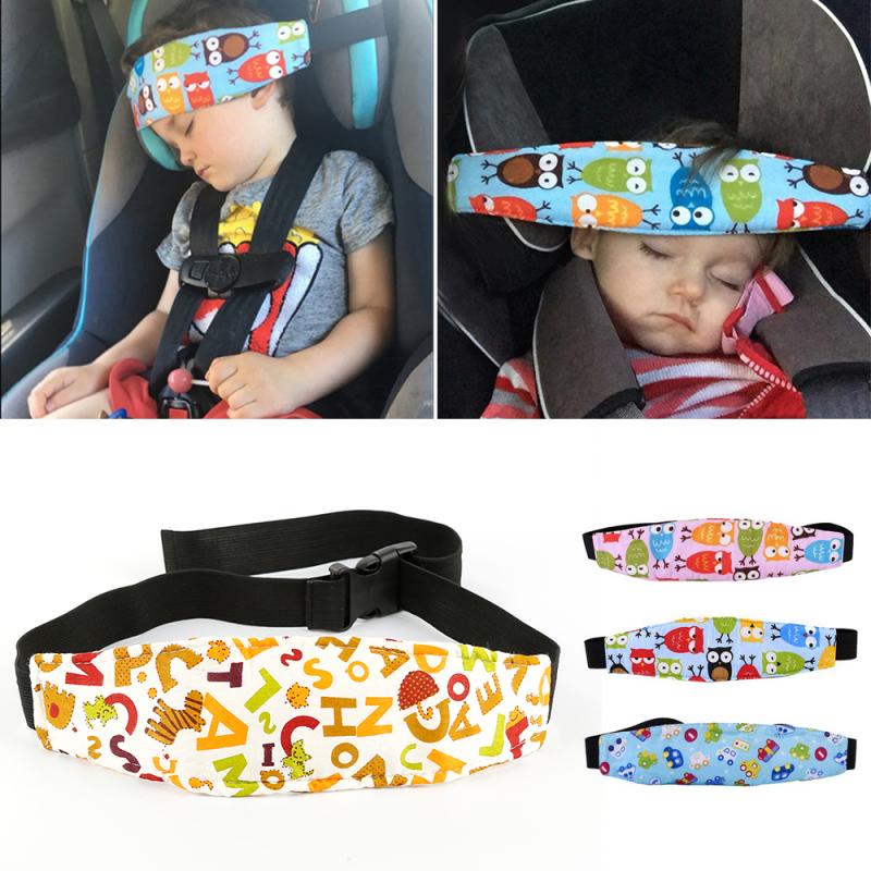 Baby Hoofd Ondersteuning Houder Slaap Riem Verstelbare Veiligheid Auto 'S Seat Dutje Aid Band Autostoeltjes Accessoires Hoofd Lichaam Ondersteunt