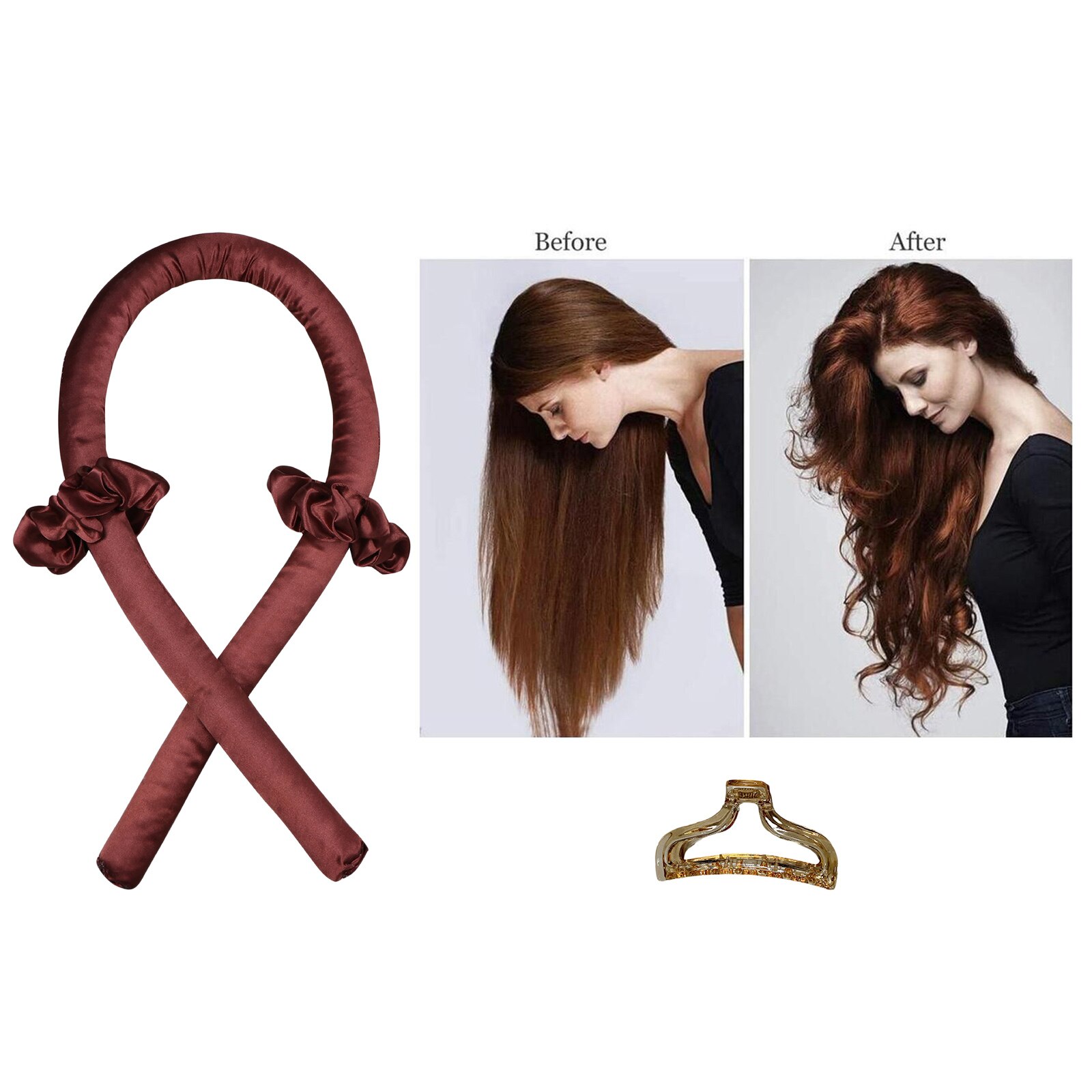 Heatless Curling Rod Headband No Heat Curls Hair Rollers Sleeping Soft Headband Hair Curlers Hair Styling Tools