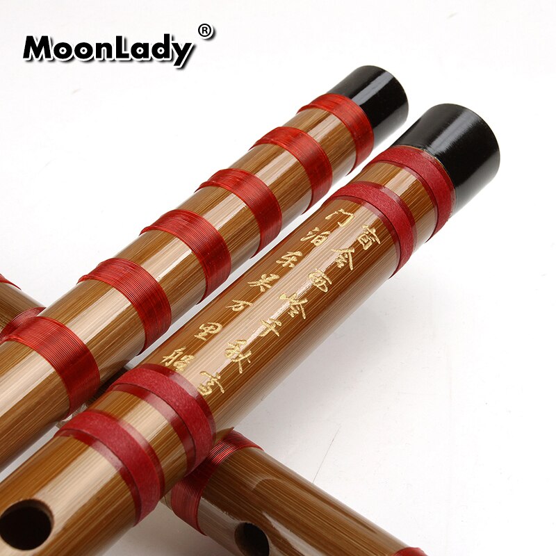 Kinesisk bambusfløjte dizi traditionelt flautatræ til begyndere studerende efg-nøgle