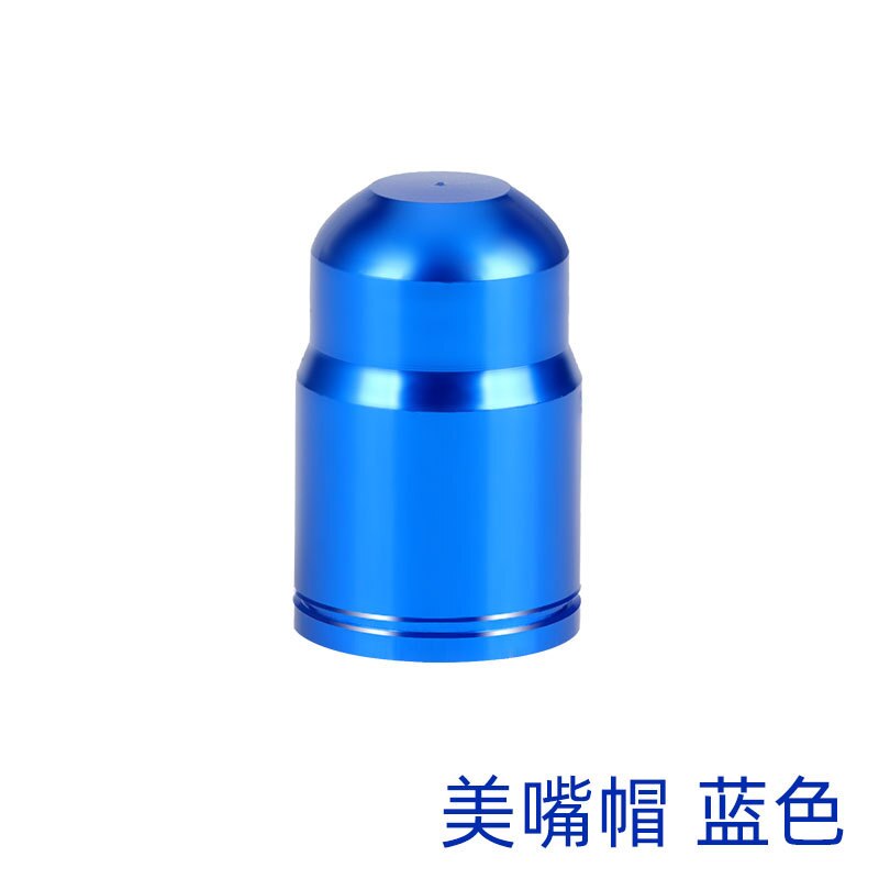 Fiets Franse Lucht Nozzle Cap Amerikaanse Berg Snelweg Voertuig Auto Schoonheid Mond Franse Ventiel Ventiel Core Stofdicht Cap: Blue 2