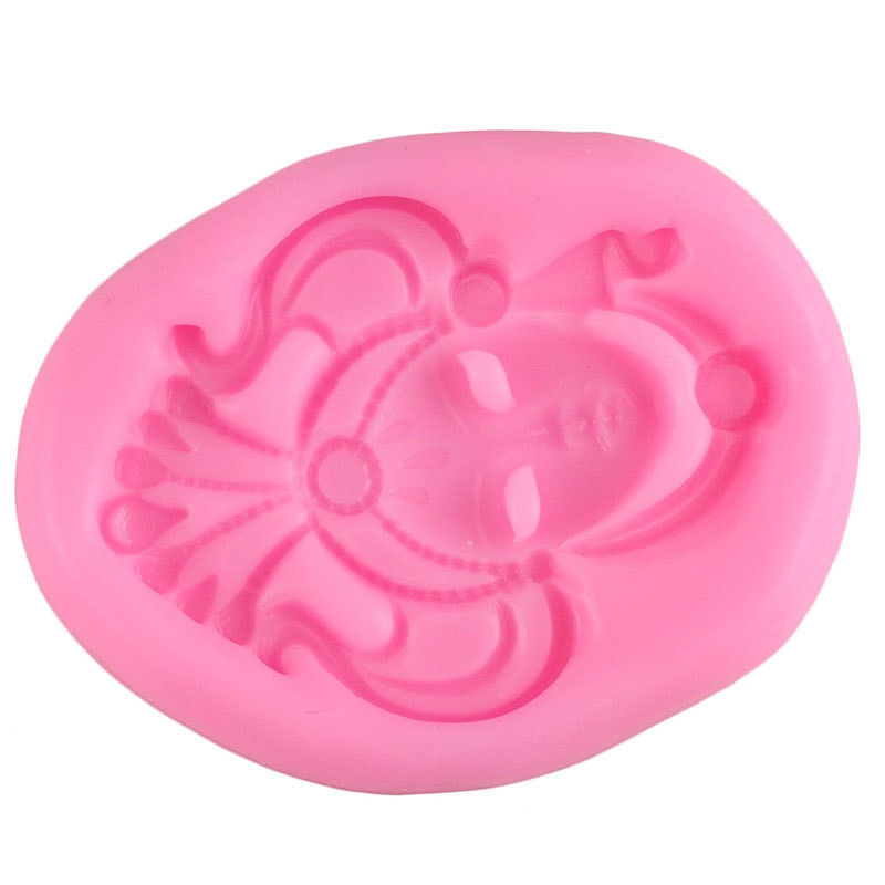 Maskerade Retro Masker Gezicht Silicone Mould Party Taart Decoreren Gereedschappen Cupcake Fondant Snoep Klei Chocolade Gumpaste Mallen