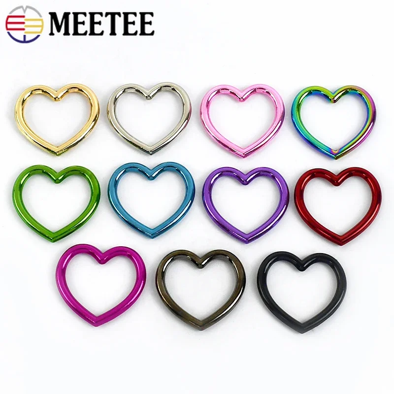5/10/20Pcs Metal Ring Buckles for Bag Strap Webbing O Rings Buckle Handbag Chain Loop Hooks Connector DIY Hardware Accessories