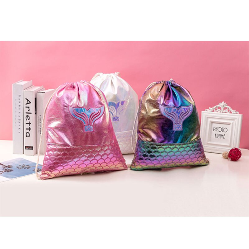 Kindertassen tas voor koord trekkoord rugzak schattige meisjes goedkope verjaardagsfeestje tas cartoon tas mooi