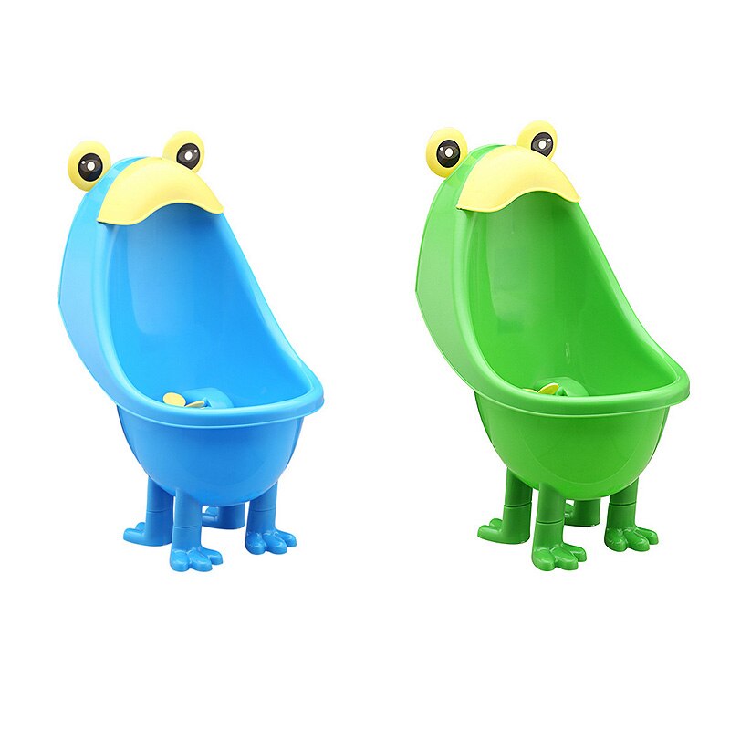 Infant Toddler Bathroom Frog Urinal Baby Boy Wall-Mounted Hook Frog Potty Toilet Training Frog Stand Vertical Urinal Penico Pee