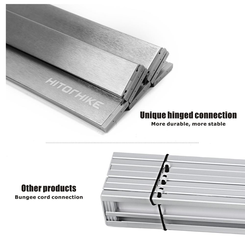 Portable Table Folding Camping table Desk Foldable Hiking Traveling Outdoor Garden Picnic table Al Alloy Ultra-light