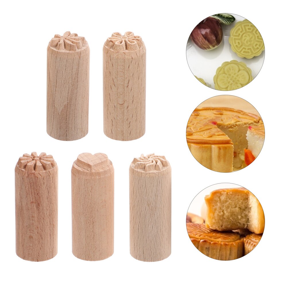 Practical Hand Carved Stamps DIY Clay Pottery Printing Blocks Craft Accessories