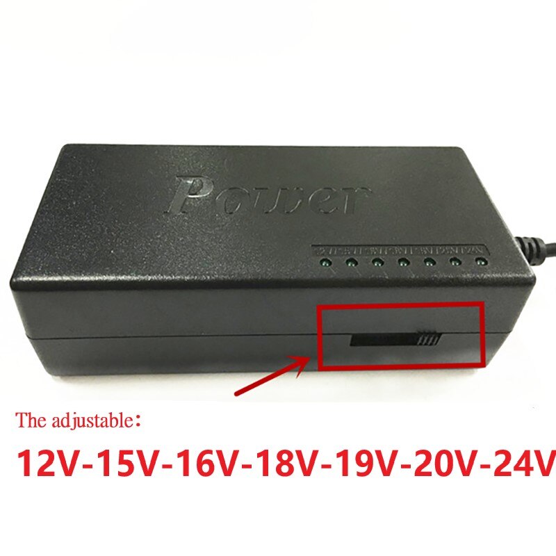 8PCS 96W Universal AC Laptop Power Adapter 12V 15V 16V 18V 19V 4.5A 20V 24V Charger For Dell Toshiba Hp Asus Acer Sony Lenovo