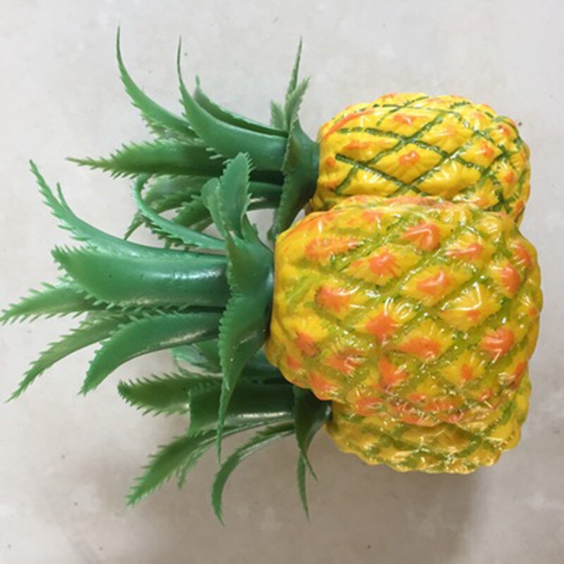 Artificiale Schiuma ananas Frutta Falsi ananas per Complementi Arredo Casa Fotografia Puntelli
