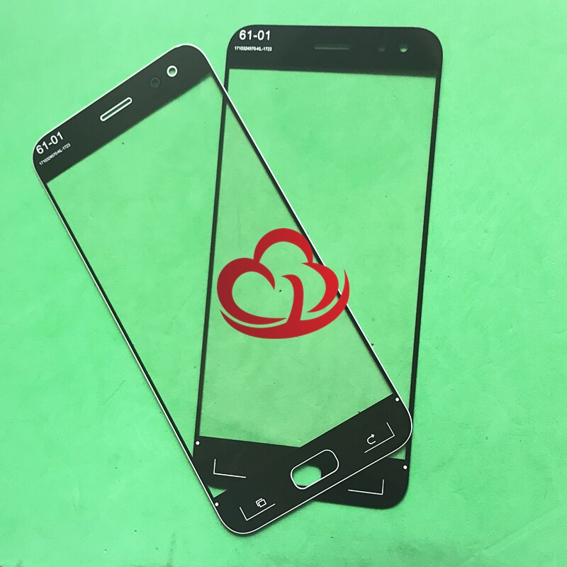 Lente exterior de vidro da tela de toque frontal do lcd da substituição para asus zenfone 4 ze554kl z01kd z01kda