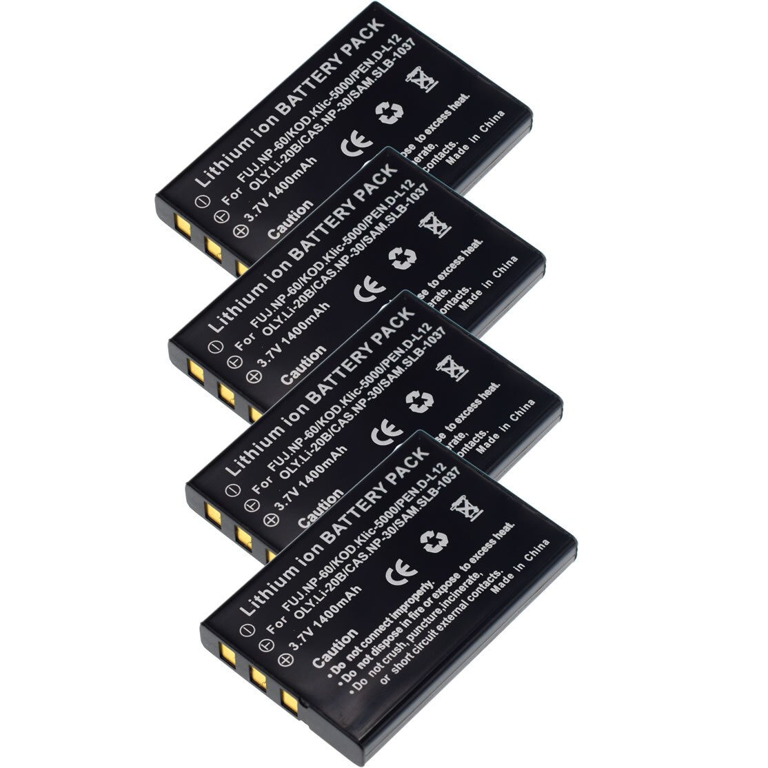 2x 3.7v Li-ion Battery for YAESU Y82Li FNB-82Li VX-2 VX-2E VX-2R VX-3R VX-3E: 4 Battery