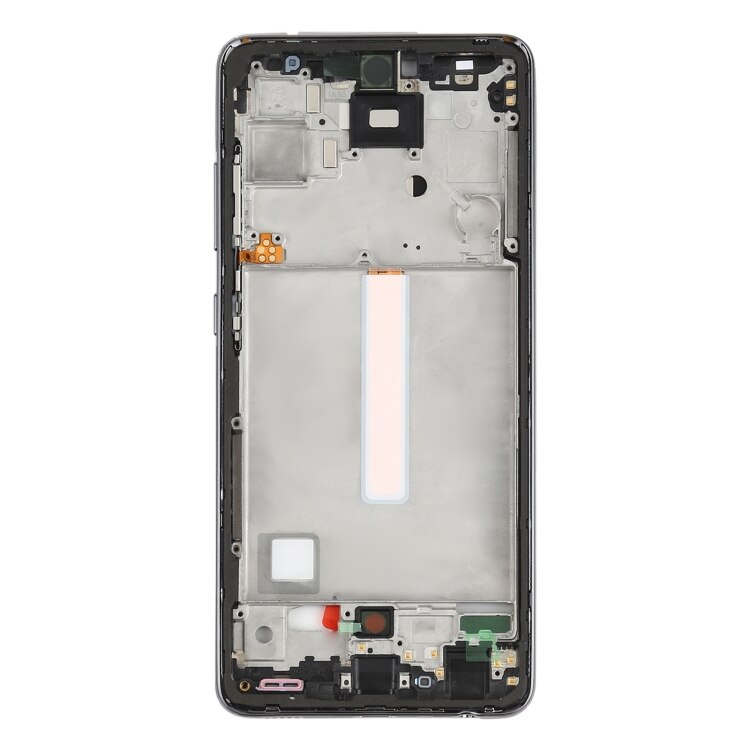 Per Samsung A52 4G/5G SM-A526 schermo del telefono piastra pannello LCD cornice frontale alloggiamento telaio centrale parti di riparazione