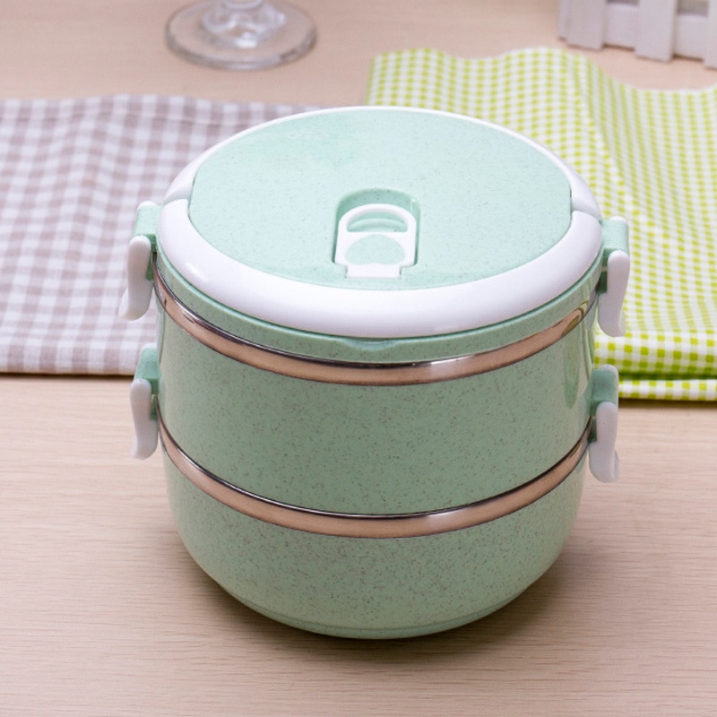 Alta qualidade de aço inoxidável lidar com lancheira térmica thermo japonês bento caixa recipiente sopa alimentos armazenamento portátil piquenique caso