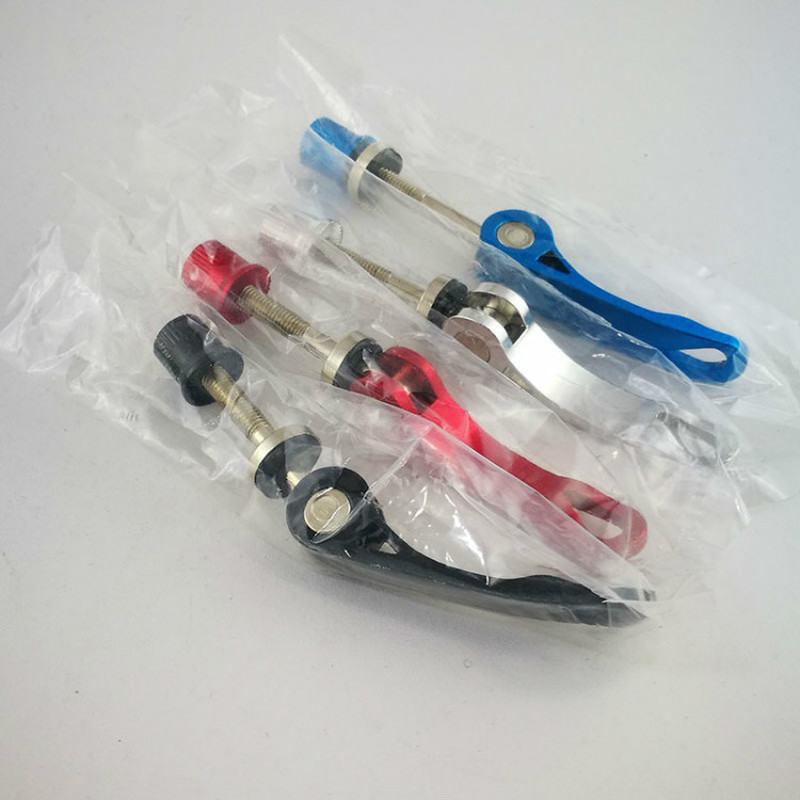 1PC Bicycle Quick Release Aluminium Alloy Bike Seat Post Clamp Seatpost Mountain Bike Seat Tube Clamp Bicycle Accessories