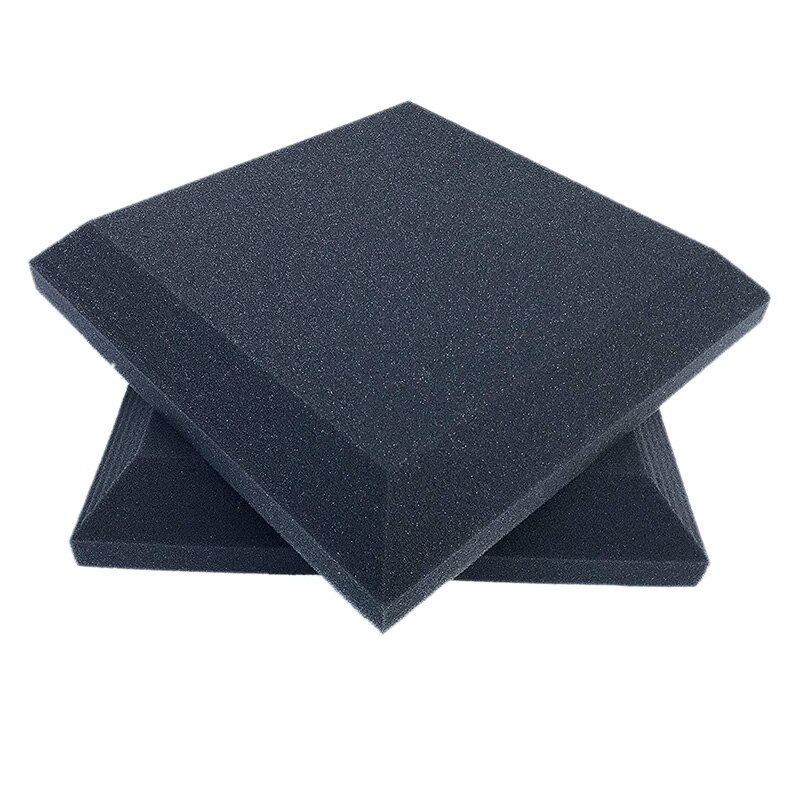 12 stk akustiske skumpaneler ,2 tommer  x 12 tommer  x 12 tommer akustisk skum lydabsorption, lydisoleret lyd, brugt i hjemmet