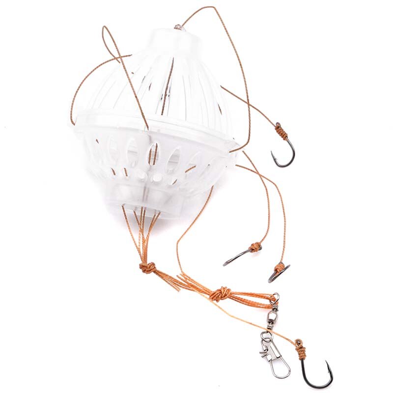 Carp Fishing Floats Bobber Sets Sea Float With Six Strong Explosion Hooks Plastic Sinker Fishing Tackle Kit Fishing Tools