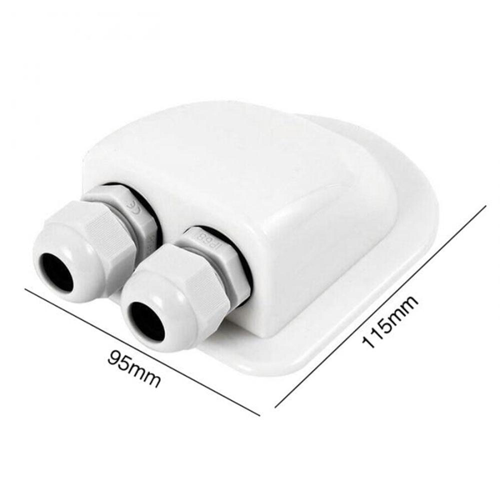 Dak Draad Entry Klier Doos Zonnepaneel Kabel Camper Caravan Boot Junction Box Snelle Levering Csv