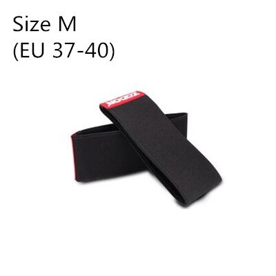 Protector de doble capa elástico para patinaje sobre hielo, Protector para patinaje de velocidad, resistente al desgaste, 1 par: M (EU37-40)