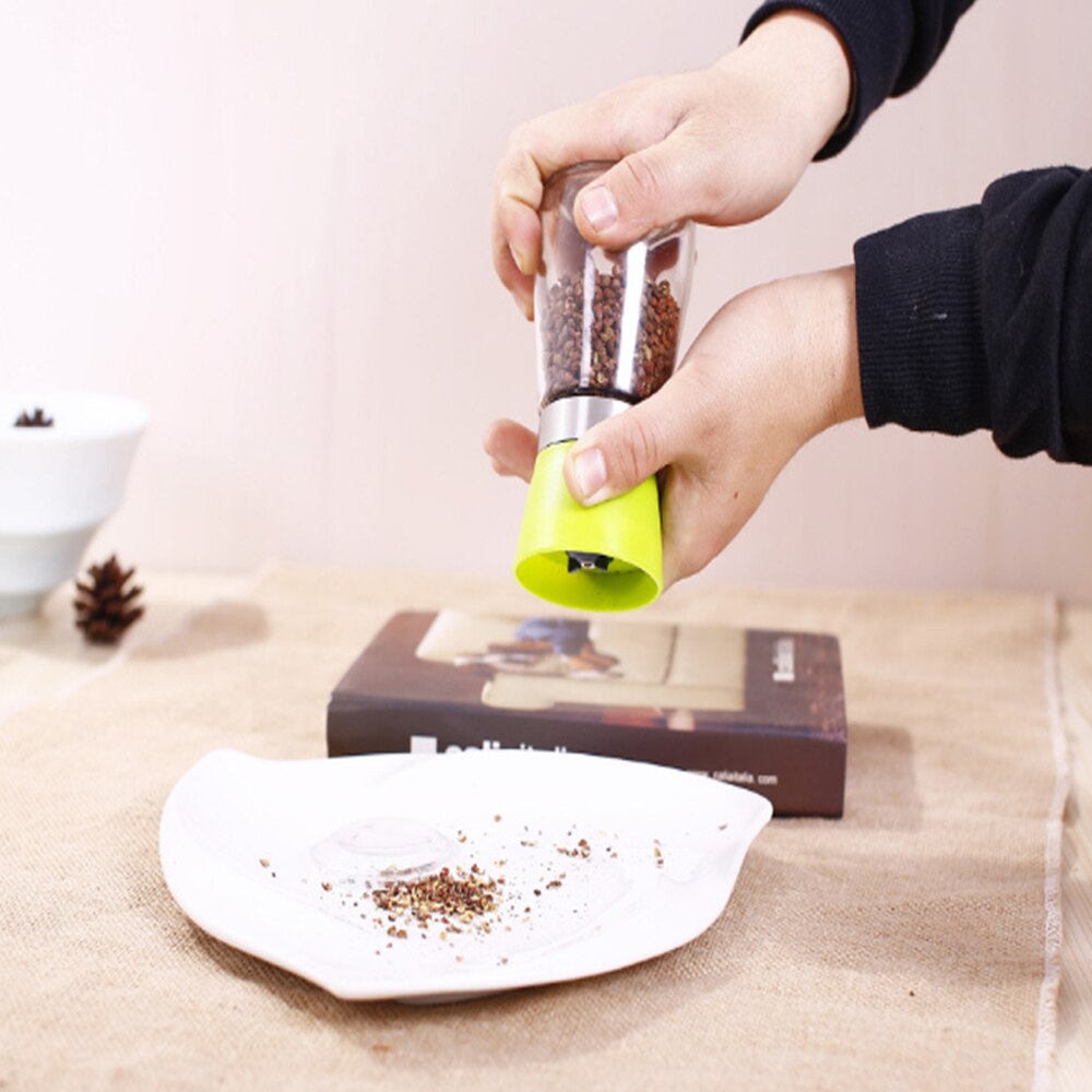 3pcs Kitchen Sesame Grinder Manual Food Spice Bottle Roasting Sea Salt Black Pepper Mill Candy Squeeze Grinding Tool